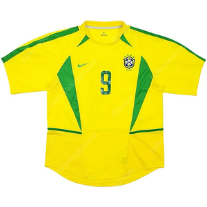 [M] 2002-04 Nike Brazil Home Shirt Ronaldo 9 나이키 브라질 국가대표 홈 셔츠 유니폼 9번 호나우두 00s 빈티지 축구