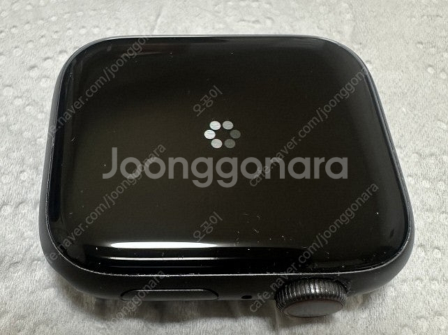 애플워치4 44mm 스페이스 그레이 나이키 셀룰러--2