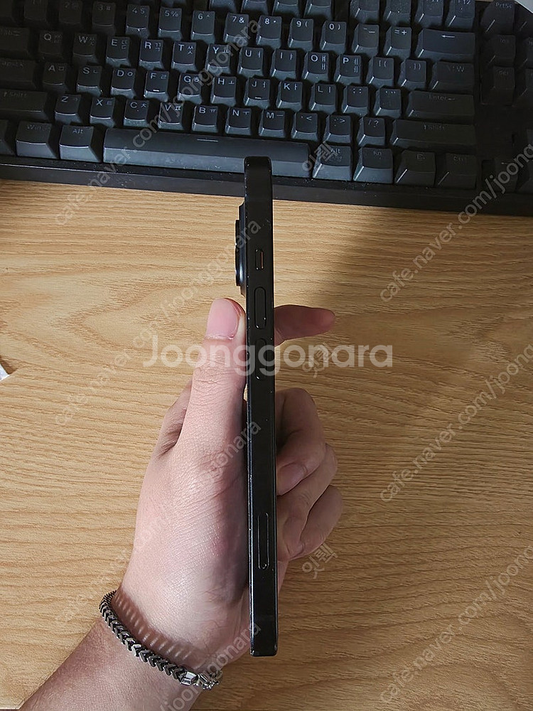 아이폰15 128기가 블랙 애케플--3