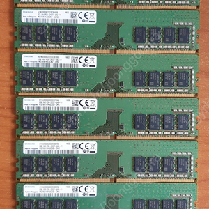 삼성 ddr4 8gb 2400T mhz 단면 램 개별