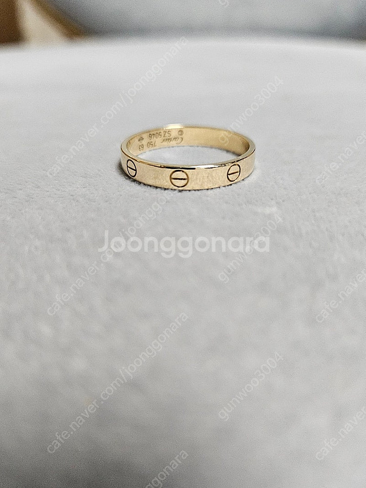 까르띠에 러브링 63mm 22.5호--5