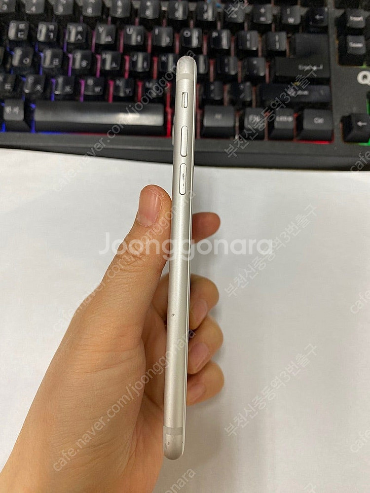 210731 아이폰7 실버 외관깨끗 128GB 무잔상 ...--4
