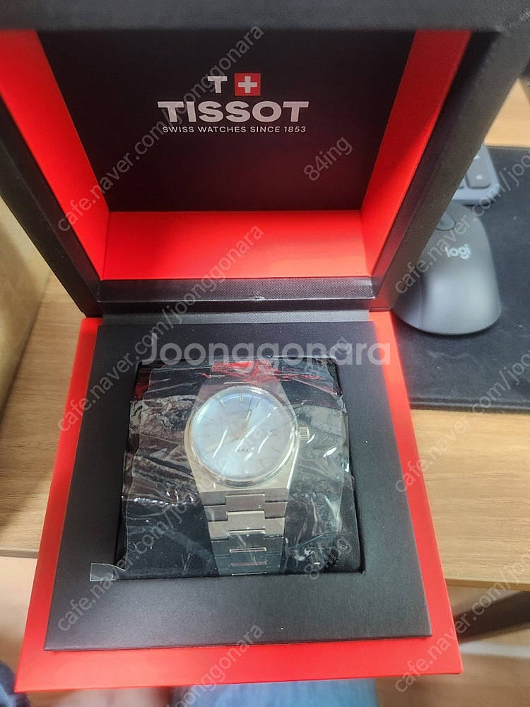 티쏘 prx 35mm 아이스블루 색상 팝니다. 새제품급--0