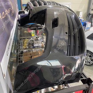 아우디 A7 C7 블랙 앞범퍼 어셈블리