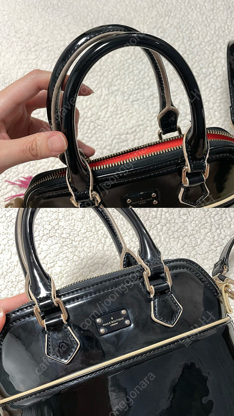 *당일발송* 폴스부띠끄 애나멜 여성 가방: 블랙크로스백 이미지