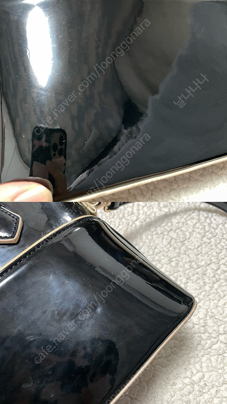 *당일발송* 폴스부띠끄 애나멜 여성 가방: 블랙크로스백 이미지