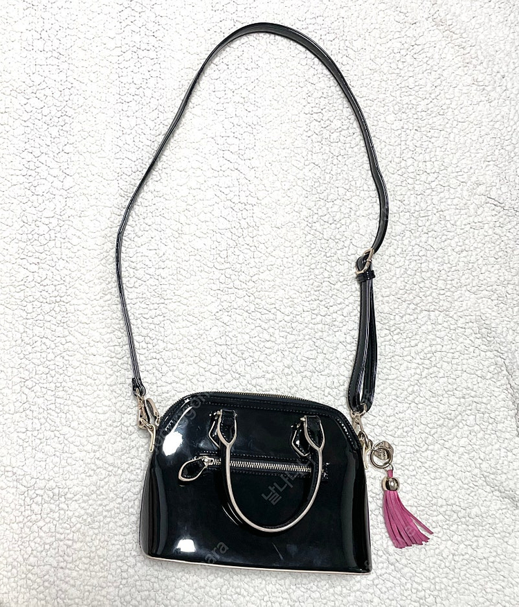 *당일발송* 폴스부띠끄 애나멜 여성 가방: 블랙크로스백 이미지