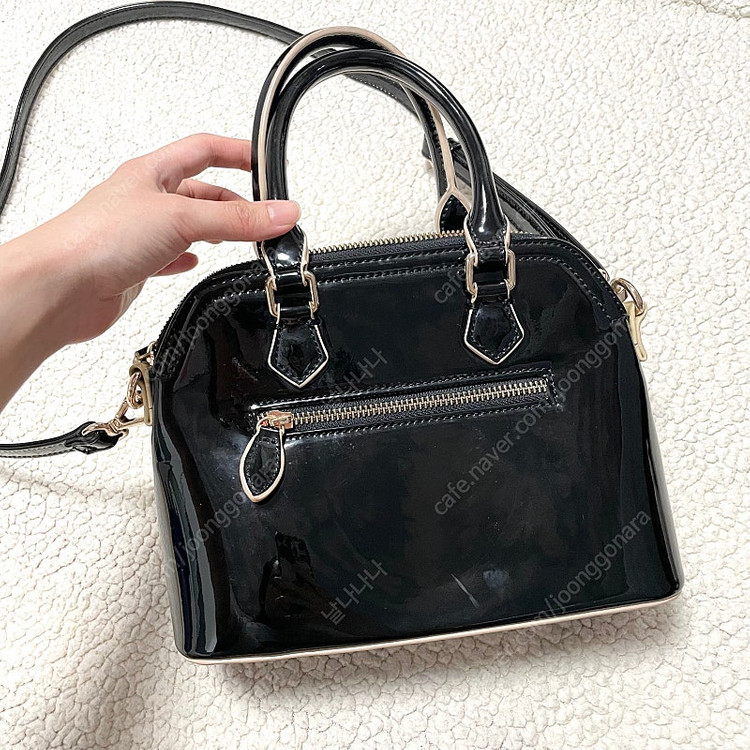 *당일발송* 폴스부띠끄 애나멜 여성 가방: 블랙크로스백 이미지