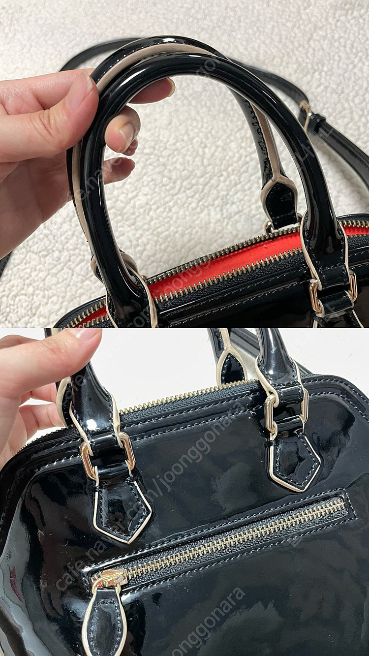 *당일발송* 폴스부띠끄 애나멜 여성 가방: 블랙크로스백 이미지