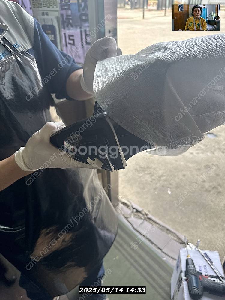 스포티지R 조주석 사이드미러 블랙 팝니다(새상품)--2