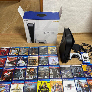 Ps5 디스크 + 게임 타이틀 일괄