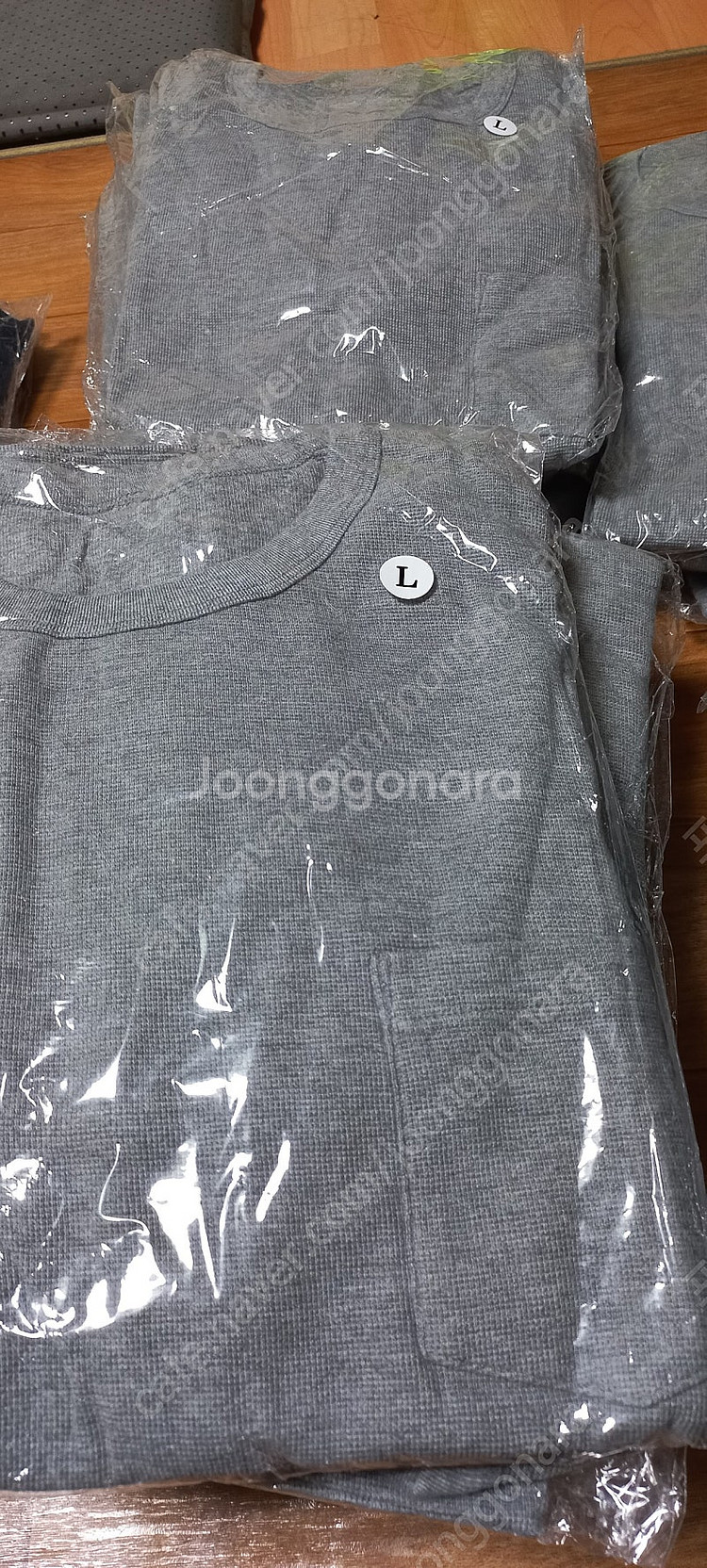3장 10,000원) 남성 긴팔 티셔츠 원포켓 라운드--3