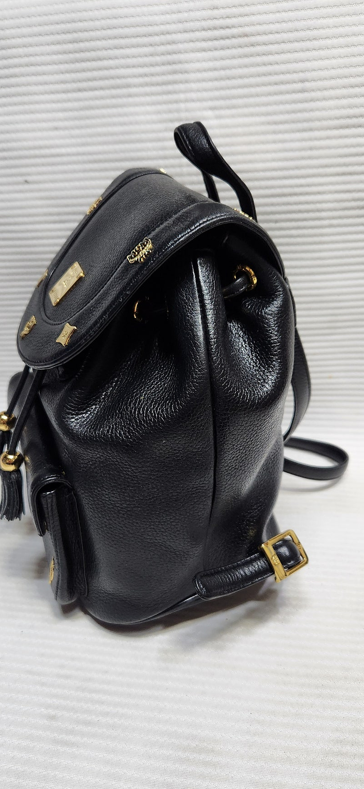 MCM 엠씨엠 가죽 백팩 이미지