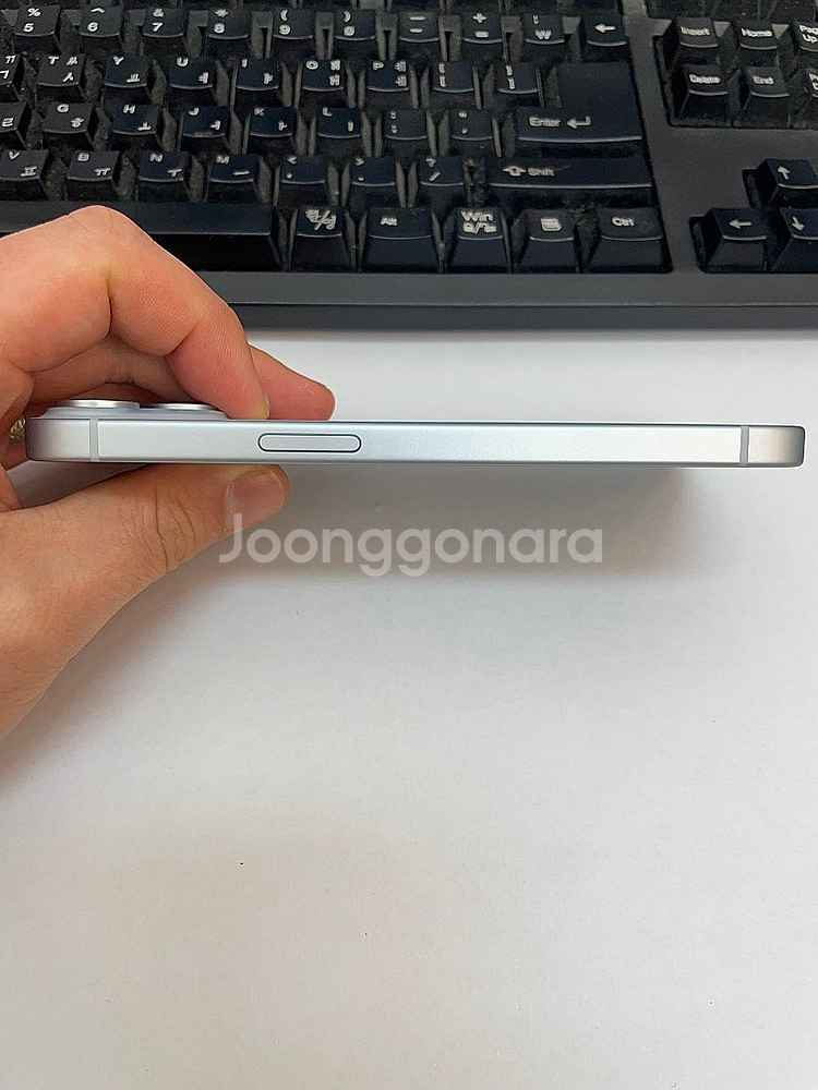 아이폰15 블루 256GB 배터리94% 상태좋은 중고7...--4