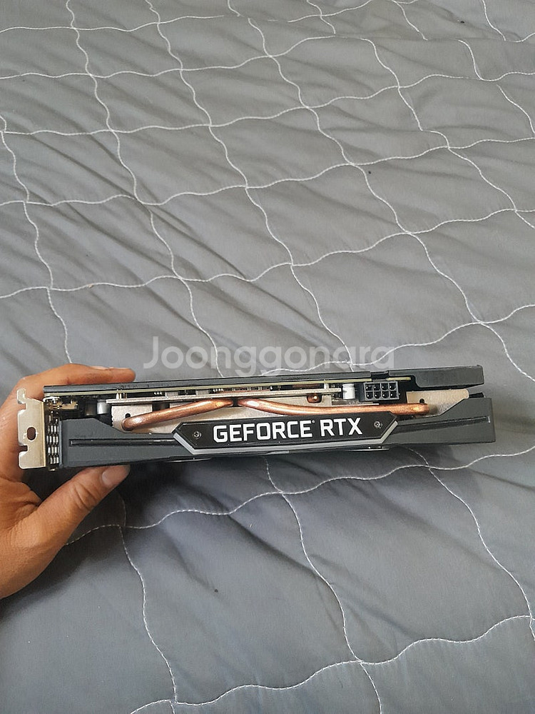 고장난 이엠텍 RTX 2060 DUAL OC 6GB 그...--2