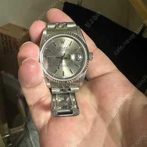 빈티지 롤렉스 데이저스트 실버판 36mm mod