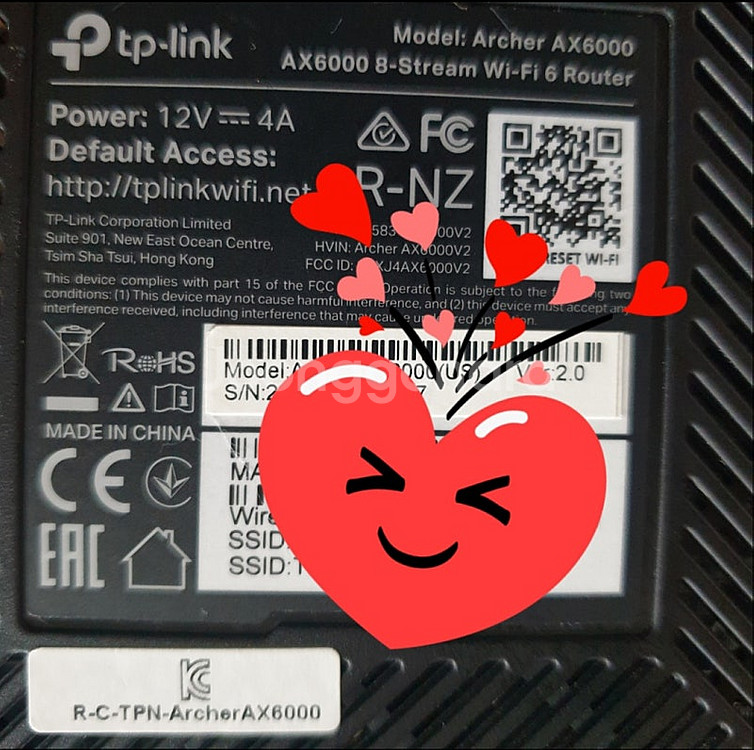 tp link acher ax6000 공유기--1