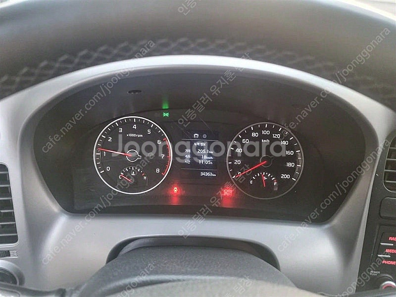 중고 봉고3 더 뉴 봉고3 카고 1톤 4륜 흰색 202...--7