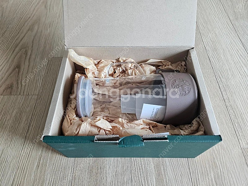 (새상품) 스타벅스 브라운 사이렌 글라스자 팔아요~--4