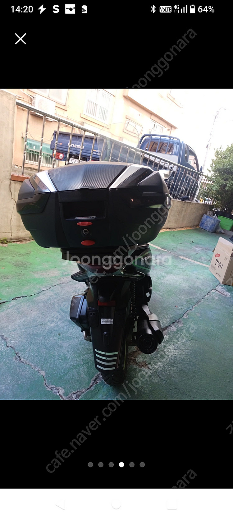 혼다pcx 125 20년 8월식 거의 올교체--1