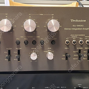 테크닉스 SU-9400 플래그십 인티앰프