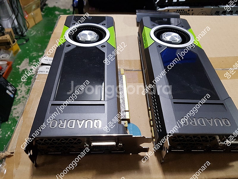 Quadro 그래픽 M5000, P5000 판매합니다--3