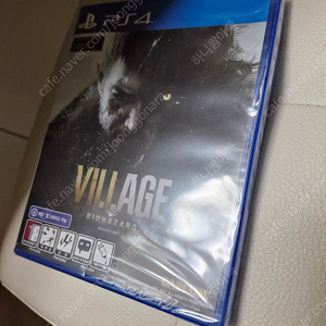 Ps4 바이오하자드 빌리지 미개봉 스틸북 포함(택포)