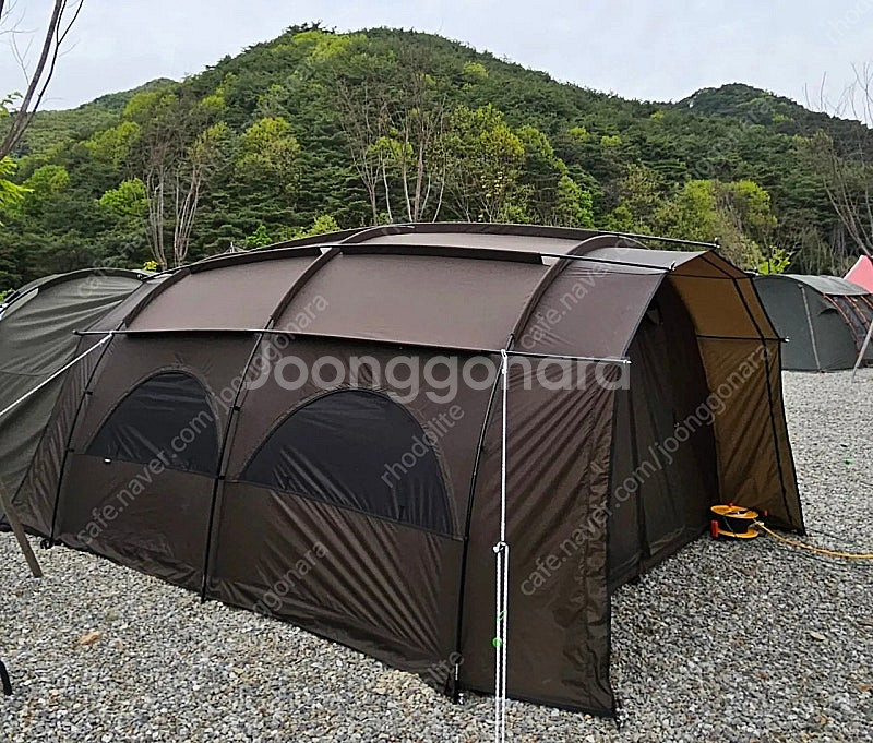 캠핑칸 하이브리드 오크돔L 텐트 120만--0