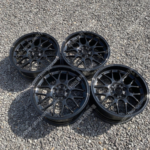 18인치 BBS CHR.st 유광블랙 대만산 중고휠 1대분(PCD108, 무기스)