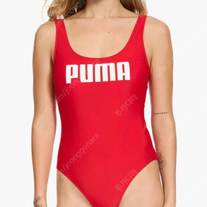 새제품 / puma 스쿱백 원피스 수영복 푸마 퓨마 XL 사이즈(~88)