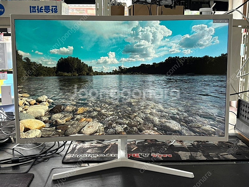 사무용 게임용 삼성 32인치 커브드 모니터 144Hz--1