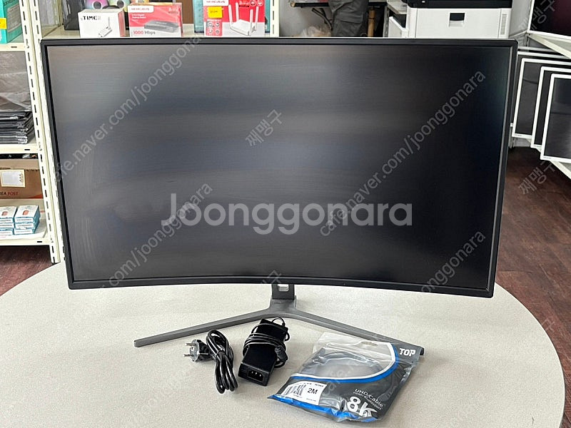 크로스오버 32인치 커브드모니터 165Hz--0