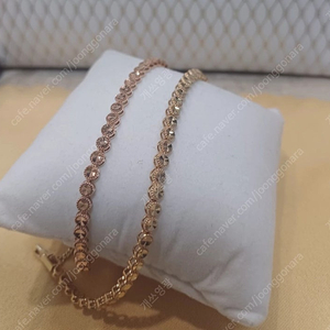 14k 원컷팅 테니스 팔찌