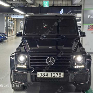 저렴한 외제차 중고 벤츠 G바겐 중고차 수원중고차 검정색 2017년식 54,514km G63 AMG 중고자동차