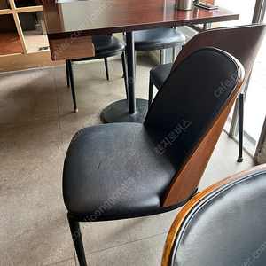 식당 및 카페용 원목의자