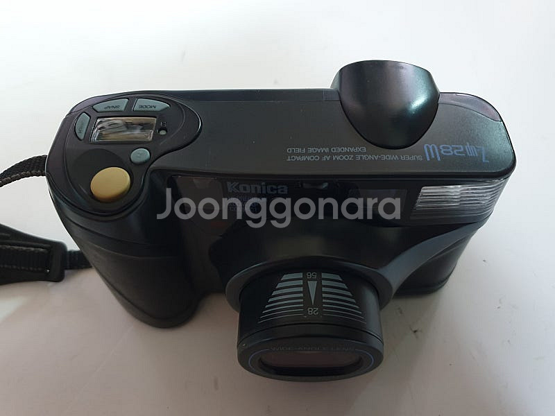 코니카 Z-UP 28W 필름 카메라 28-56mm 광학...--2