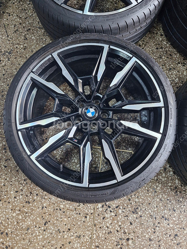 bmw 850 순정 20인치 휠타이어 4개셋트판매--3