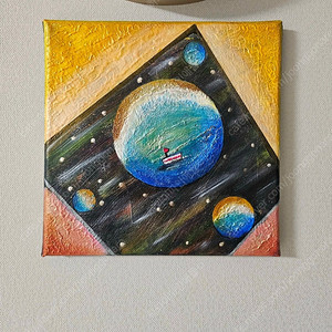 우주추상화그림