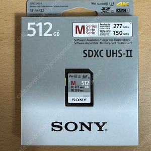 소니 512gb v60 sd메모리 카드