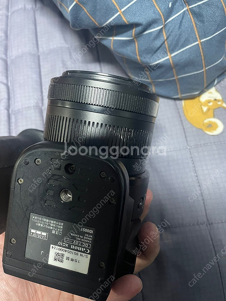 캐논 4k xc10 캠코더--1