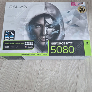 galax 5080 1 click oc 화이트 미개봉