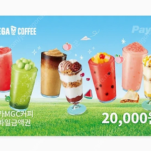 메가커피 2만원 금액권