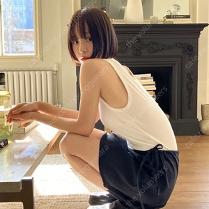 비테셴 어패럴 리본 스트링 스커트 치마