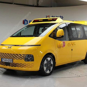 어린이보호차 중고 스타리아 중고차 노란색 2023년식 17,386km 15인승 어린이 보호차량 자동차사이트