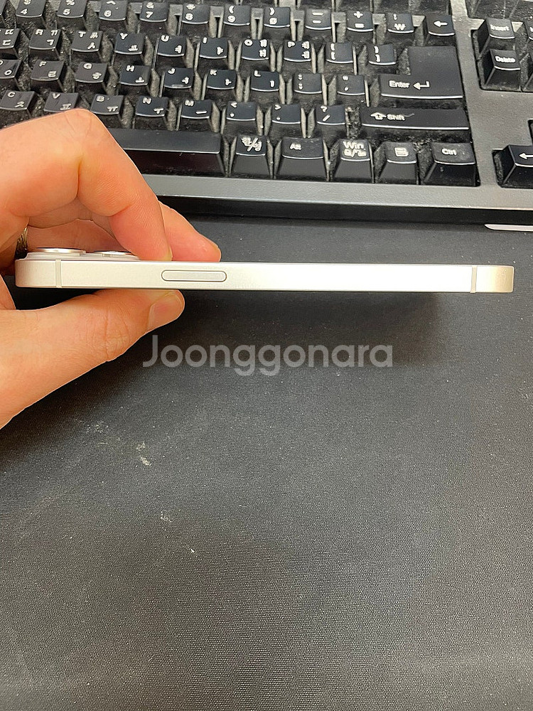 아이폰14 화이트 128GB 배터리89% 상태좋은 중고...--4