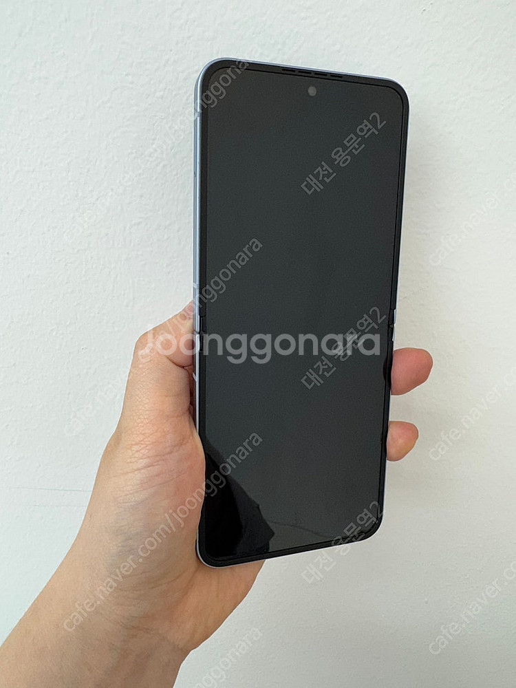 [대전중고폰] 347390 갤럭시 Z플립6 블루 256...--6