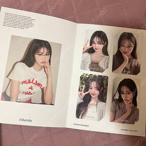 로라로라 장원영 포토카드