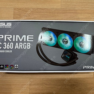 asus prime lc 360 argb 수냉 쿨러 판매합니다.