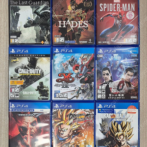 ps4 라스트가디언 마블스파이더맨 콜오브듀티