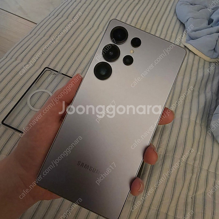 갤럭시 s25 울트라 512 블루 자급제--1